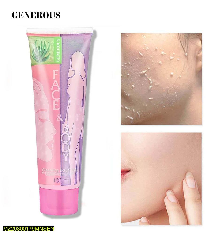 Face and Body Facial Scrub Gel 100g